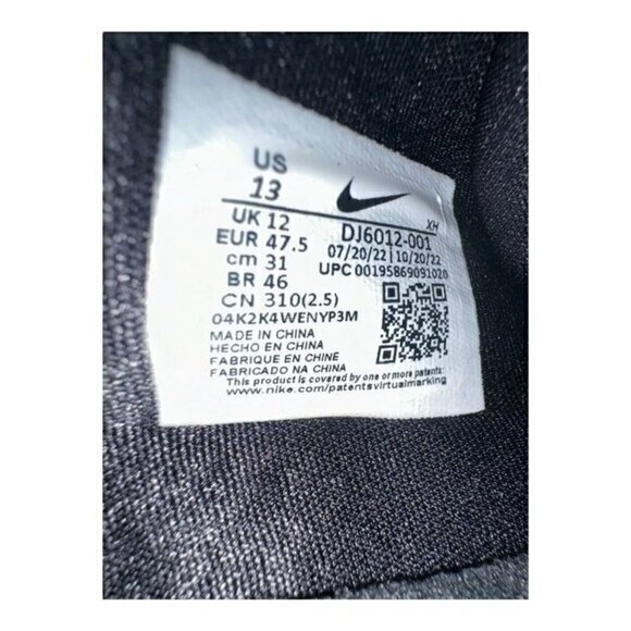 Nike Kyrie Low 5 (V) DJ6012-001 Black White Crimson Men's Size 13 NWOB - Picture 10 of 12